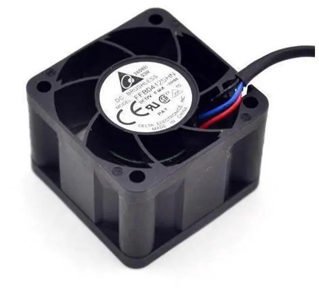 Alt view image 5 of 6 - 50pcs Original new FFB0412SHN 4cm 4028 0.6A fan speed stall alarm servers for 40*40*28mm