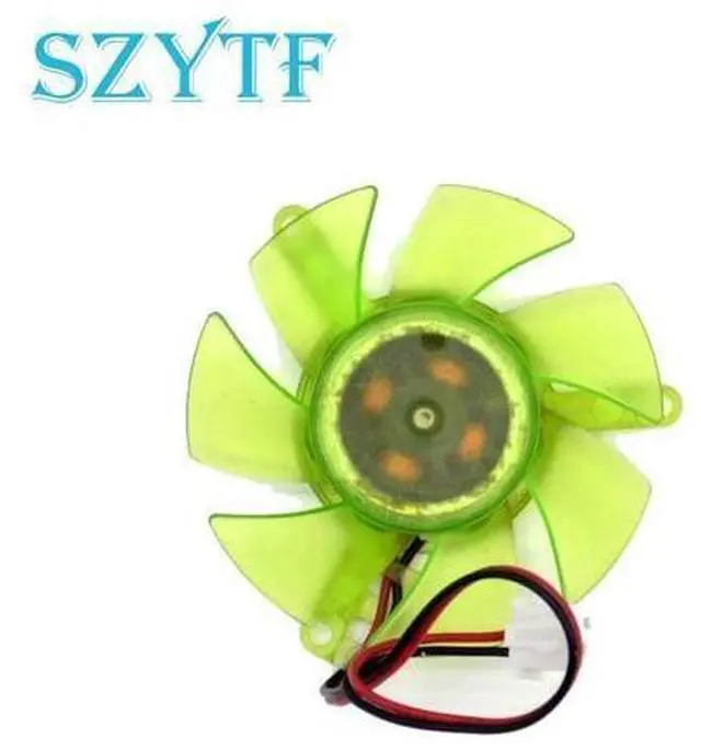 Main image of New video card fan 12V 0.2A PLD05010S12H graphics card fan blade diameter 45mm hole distance 39mm 100pcs\/lot
