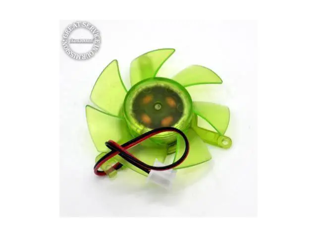 Alt view image 2 of 2 - New video card fan 12V 0.2A PLD05010S12H graphics card fan blade diameter 45mm hole distance 39mm 100pcs\/lot