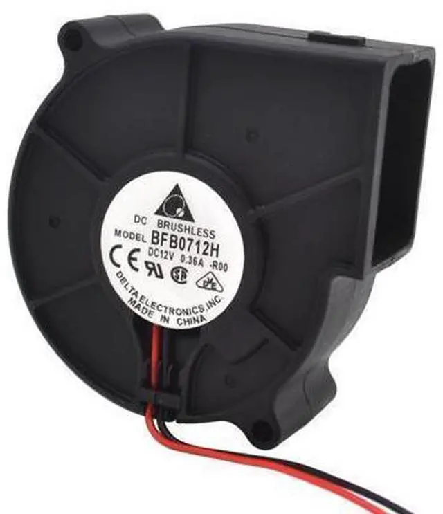 Main image of 100pcs/lot Delta BFB0712H 7530 12V 0.36A projector turbofan cooling fan 75* 75*30mm 100pcs/lot