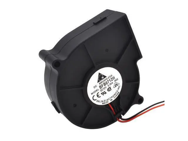 Alt view image 5 of 6 - 100pcs/lot Delta BFB0712H 7530 12V 0.36A projector turbofan cooling fan 75* 75*30mm 100pcs/lot