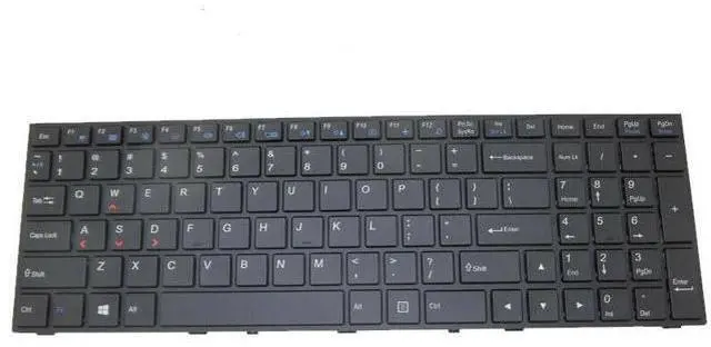 Main image of P670RA P670RS P670SA Backlit Keyboard For Clevo P655SA P655SE P671SG English