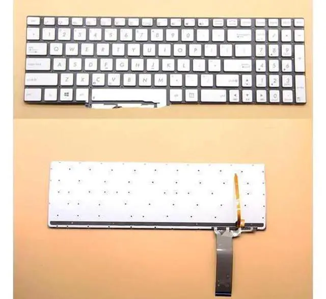 Main image of N56 N76 N550 N750 Q550LF N550LF N550JV with BACKLIT SILVER KEYBOARD