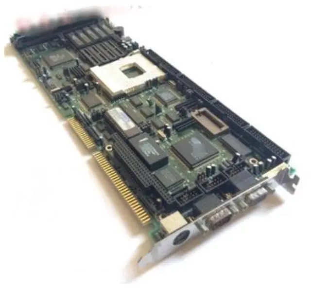 Main image of SSC-486VGA VER:C Industrial Control Board Full-Length CPU Card ISA Industrial Motherboard PICMG 1.0 HS486VGA SNF486DLC