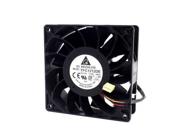 Alt view image 4 of 6 - 200pcs DELTA New power motorcycle conversion motorcycle fan violence 12CM fan 3.9A 12v TFC1212DE 120*120*38mm