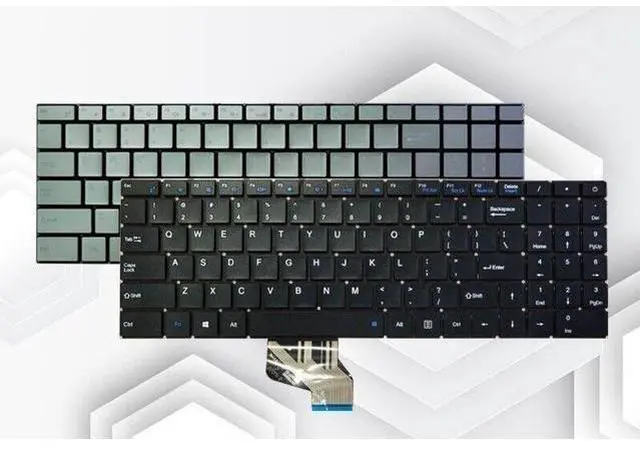 Main image of replacement keyboard for Hasee X57A1 X57S1 X55S1 A1 X5-2020A3 2021S5H HINS01 US