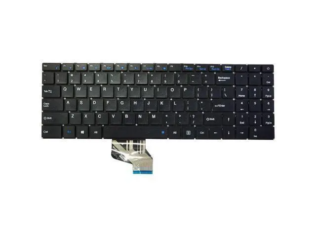 Alt view image 2 of 5 - replacement keyboard for Hasee X57A1 X57S1 X55S1 A1 X5-2020A3 2021S5H HINS01 US
