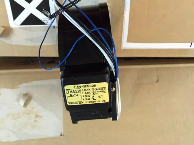 Alt view image 2 of 2 - Original IKURA THA1X-7556X-TP 16055 generation sensor Fuji inverter cooling fan 230