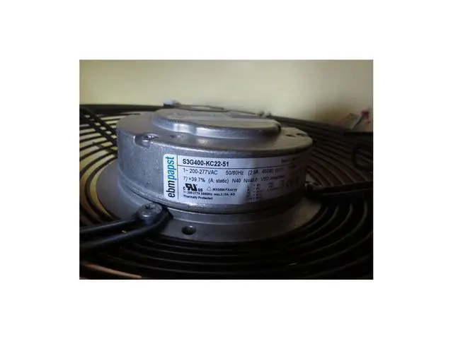 Alt view image 3 of 3 - Original Germany ebmpapst S3G400-KC22-51 Axial Fan AC230V 1630RPM 400W 50/60Hz Cooling fan brand new