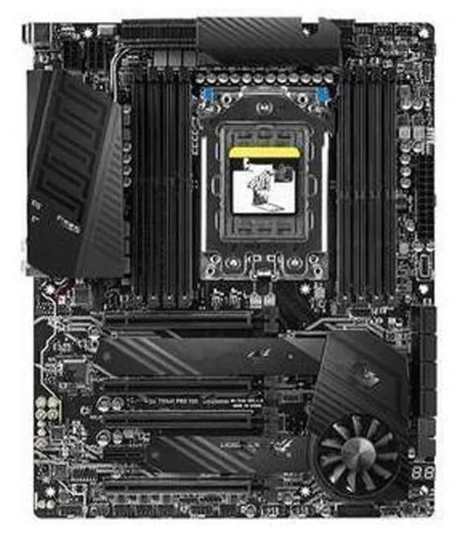 Main image of TRX40 PRO WIFI main board thread ripper 3960X3970X server main board