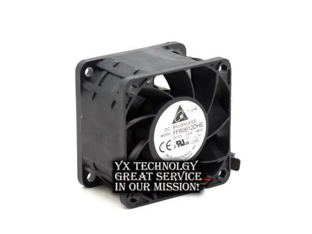 Alt view image 5 of 6 - Delta 60*60*38MM 6038 FFR0612DHE 12V 3.30A 6CM ultra violence a cooling fan 100pcs /lot