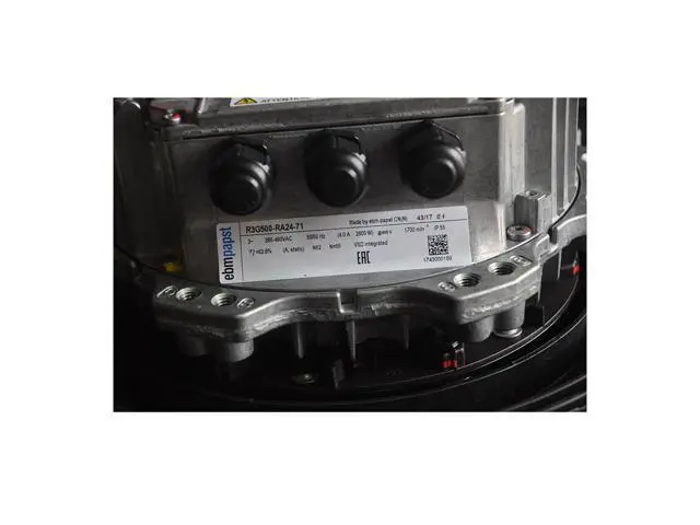 Alt view image 3 of 3 - Original Germany ebmpapst R3G500-RA24-71 Centrifugal Fan 500mm 400v 1700RPM cooling fan