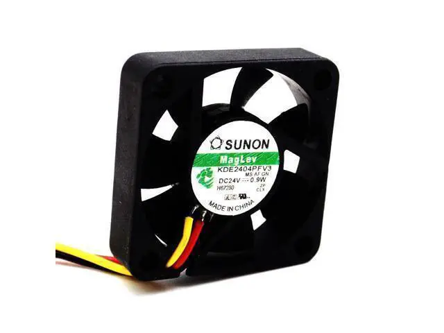 Alt view image 2 of 6 - KDE2404PFV3 Double Ball Bearing Cooling Axial Fan DC 24V 4010 40*40*10mm 50 pcs\/lot