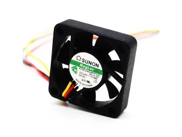 Alt view image 6 of 6 - KDE2404PFV3 Double Ball Bearing Cooling Axial Fan DC 24V 0.9W 4010 40*40*10mm 100 pcs/lot
