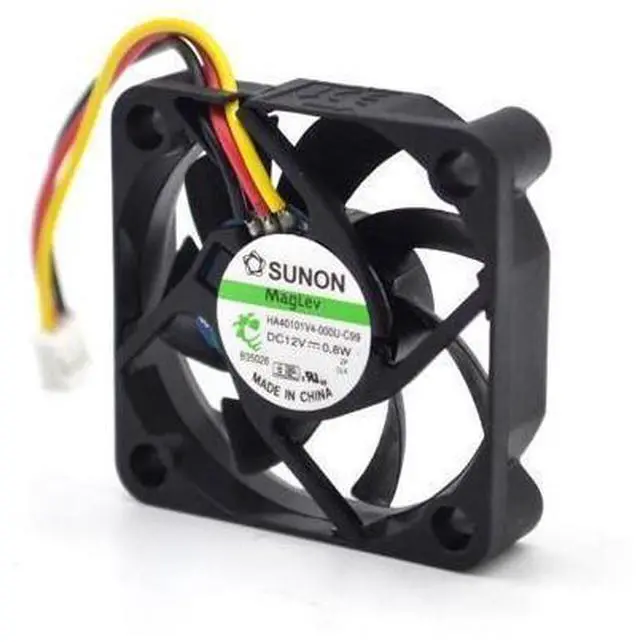 Alt view image 4 of 6 - HA40101V4-0000-c99 4010 40MM 4CM 40*40*10 Cooling fan 12V 0.8W 0.06A 3pin 100pcs\/lot