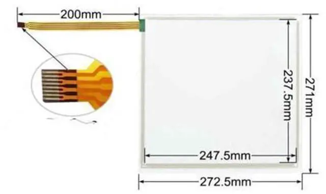 Main image of Suitable for 98917 91-98917-000 touch screen glass protective screen