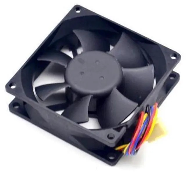 Alt view image 6 of 6 - Delta 40pcs AUB0812VH 8CM 80MM 8025 8*8*2.5CM 80*80*25MM 12V 0.41A support 4-wire Pwm Tempreture control fan