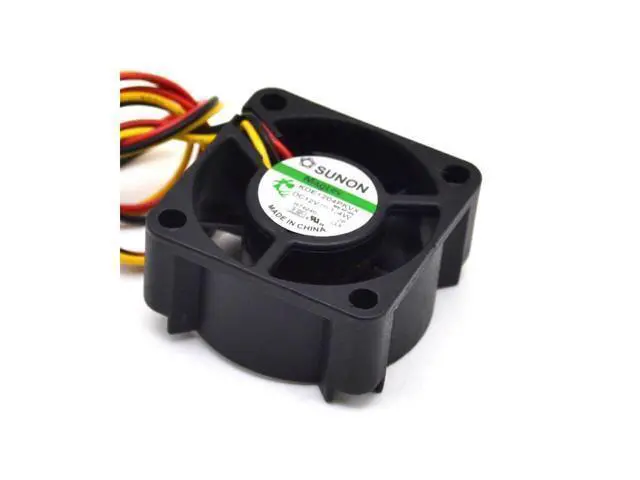 Alt view image 5 of 6 - Sunon original 40*40*20mm 3-wire 4020 4 cm silent fan 1.4W KDE1204PKVX 100pcs\/lot