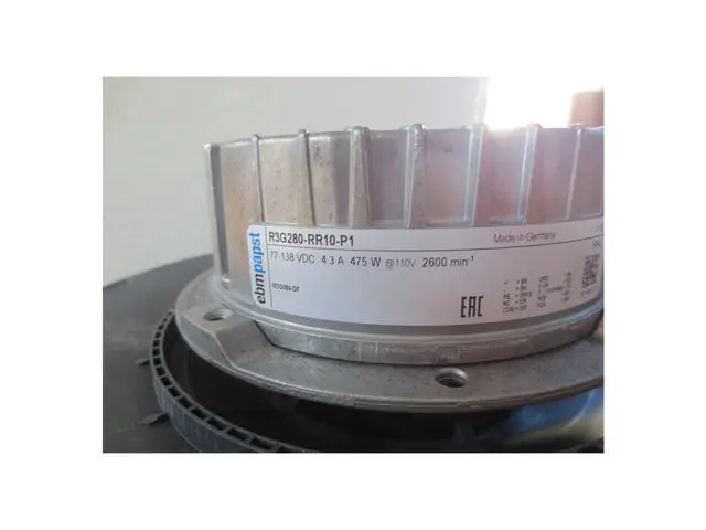 Alt view image 3 of 3 - Hot traffic track R3G280-RR10-P1 EC original German authentic imported centrifugal fan