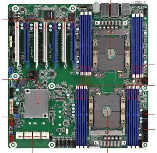 Main image of LGA3647 Platm Rack EP2C621D12 WS Supports High Power ES Display