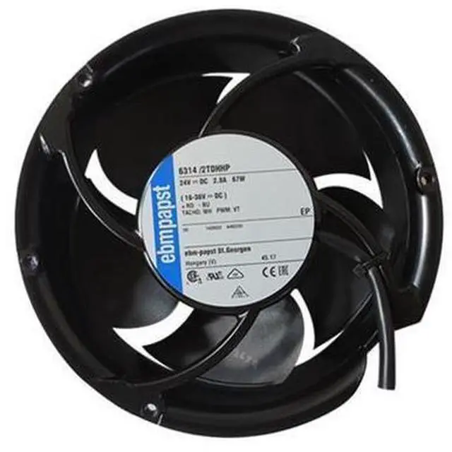 Main image of 6314/2TDHHP Germany ebmpaps brand new original authentic 17251 24V 7.3A speed control fan