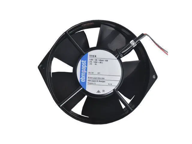 Alt view image 2 of 3 - 7210N 7210N-70181 7210N-181 Germany ebmpaps brand new original track fan