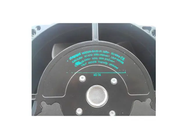 Alt view image 2 of 2 - Brand new Germany EBM AC230V232*80mm W2E208-BA20-51 inverter AC fan