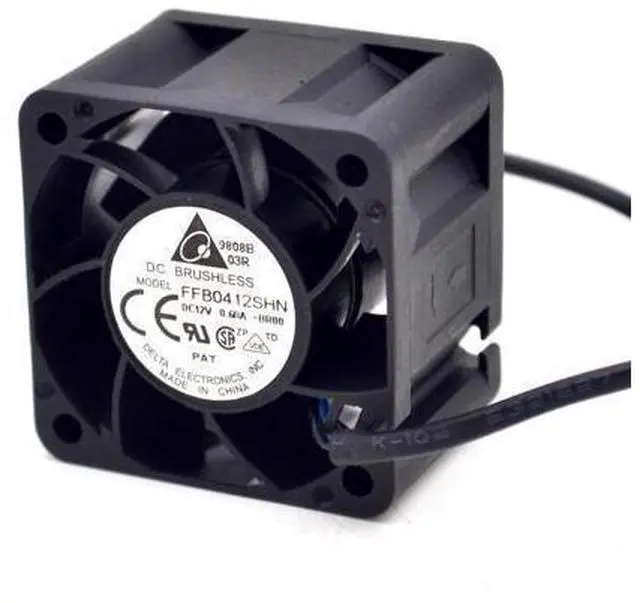 Alt view image 2 of 6 - 50pcs FFB0412SHN 4cm 4028 0.6A fan speed stall alarm servers 40*40*28mm