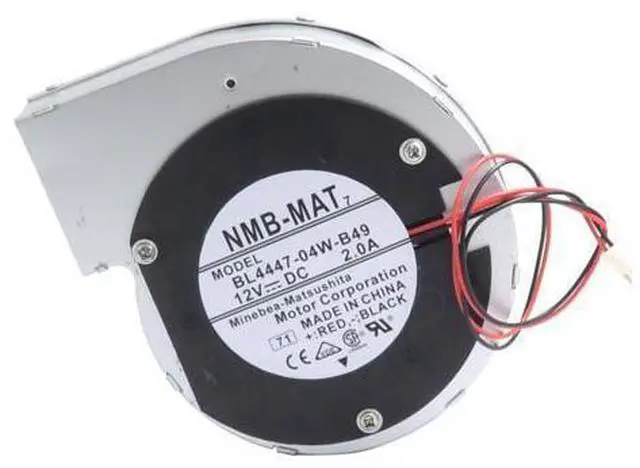 Main image of 11028 12V 2A 2wire turbine centrifugal fan blower BL4447-04W-B49 110*110*28mm