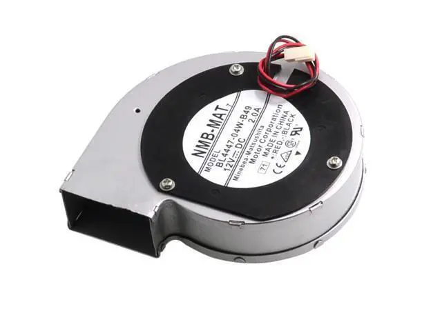 Alt view image 3 of 6 - 11028 12V 2A 2wire turbine centrifugal fan blower BL4447-04W-B49 110*110*28mm
