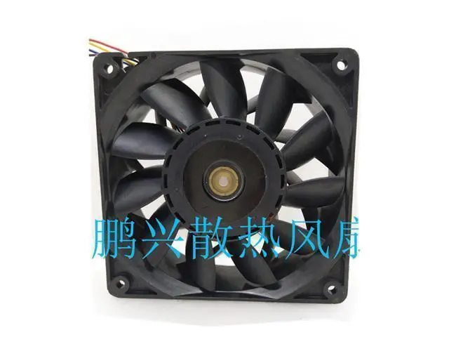 Alt view image 2 of 2 - AVC radiating plate 210046924171 2B12038B48U 6 12038 48V 1.3A fan