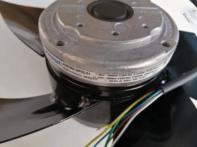 Alt view image 2 of 3 - A2D300-AP02-01 Germany imported ebmpapst230 / 400V 210 / 300W outer rotor fan
