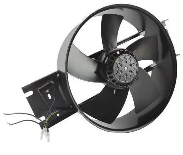 Alt view image 3 of 7 - 250FZY6-D axial flow fan 100W 220V 50HZ 0.5A 1300min cabinet cooling fan all copper motor for Bedel 250FZY6-D with capacitor running asynchronous motor bracket fan