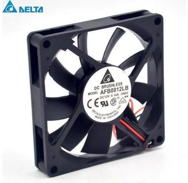 Main image of radiator fan 8015 80*80*15 12V 0.14A AFB0812LB Delta