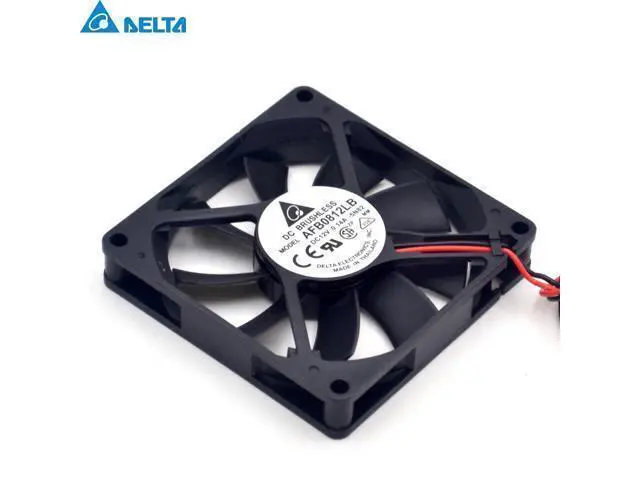 Alt view image 5 of 6 - radiator fan 8015 80*80*15 12V 0.14A AFB0812LB Delta