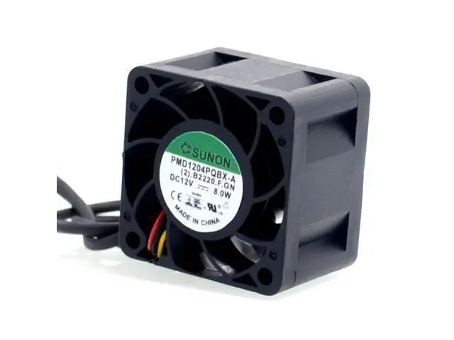 Alt view image 2 of 6 - 4CM winds of fan 4028 12V 8.0W PMD1204PQBX-A 40*40*28mm