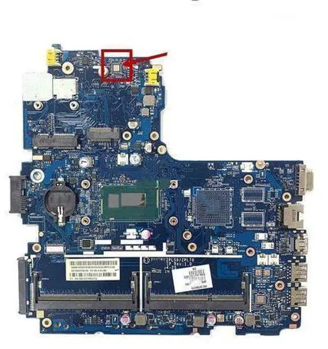 Main image of LA-B181P for 450 G2 laptop motherboard, CPU i5-4210U, 768146-601 768146-501 768146-001