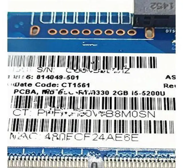 Main image of 240 246 G4 14-AC TPN-I119 Main Board 817886-001 6050A2730001