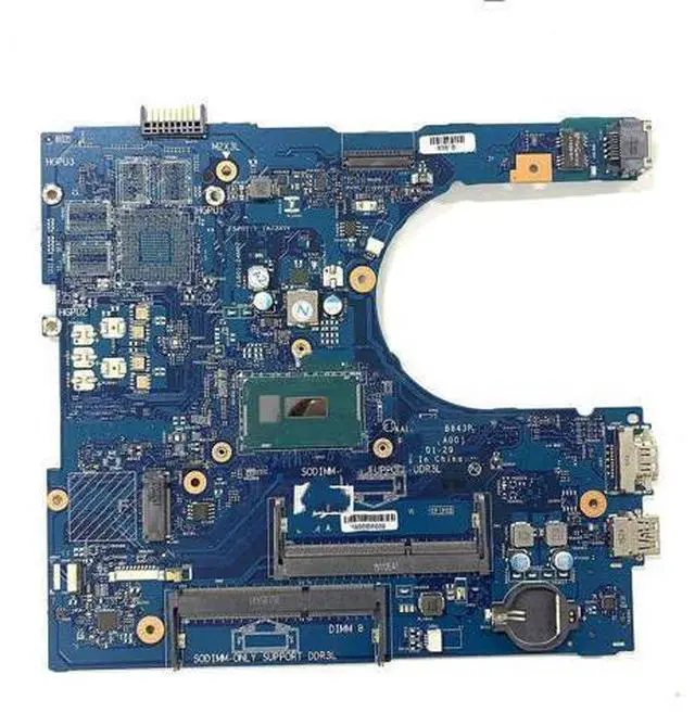 Main image of AAL10 LA-B843P for 5558 5758 laptop motherboard CN-0RC3PN 0RC3PN RC3PN W SR23W I7-5500U CPU