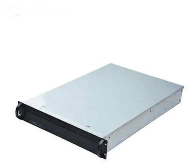 Main image of 2U 550MM deep industrial control rack server chassis IPFS chassis supports 9 hard drives and can install E-ATX motherboard
