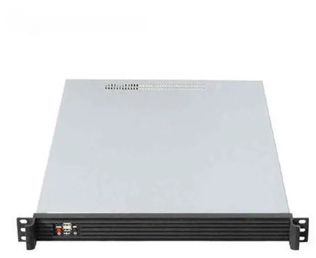 Main image of Aluminum front panel 1U rackmount server chassis 650mm depth rack industrial server chassis supports E-ATX 12x13 motherboard