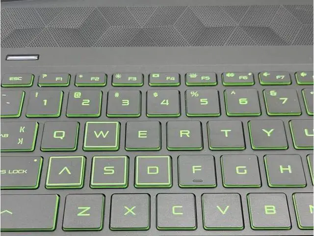 Alt view image 5 of 5 - Palmrest Backlit L58645-001 Green for Pavilion Gaming 17T-CD 17-CD 17.3 Case