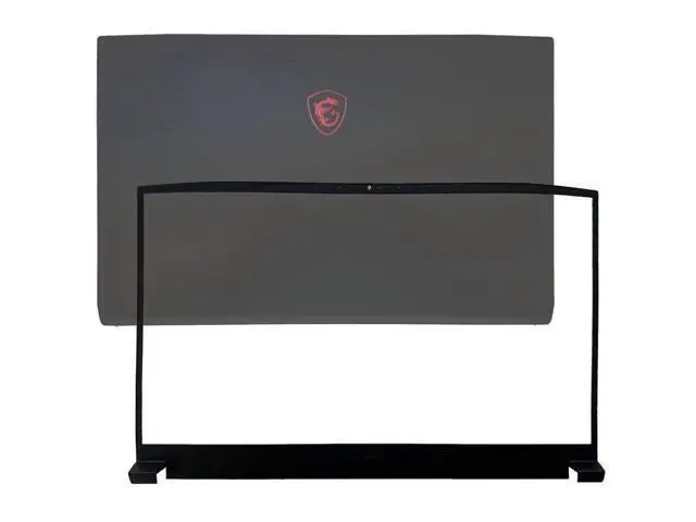 Alt view image 3 of 6 - New back cover Bezel for GF75 Thin 8RC/GF75 Thin 8RCS Thin 9RC MS-17F2 Lid 3077F1B211TF