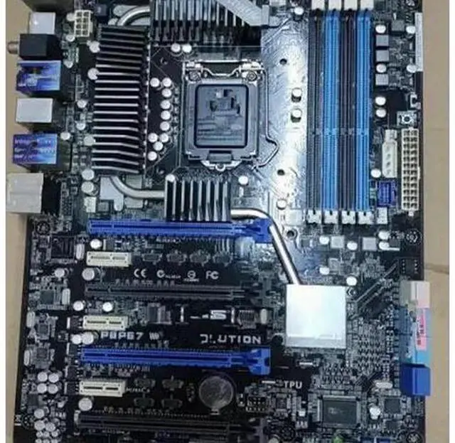 Main image of P8P67 WS Revolution main board 1155 pins