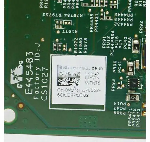 Main image of 5460 5459 Main Board WTNT6 WCWFJ JGXYP Y8XX3 14058-1