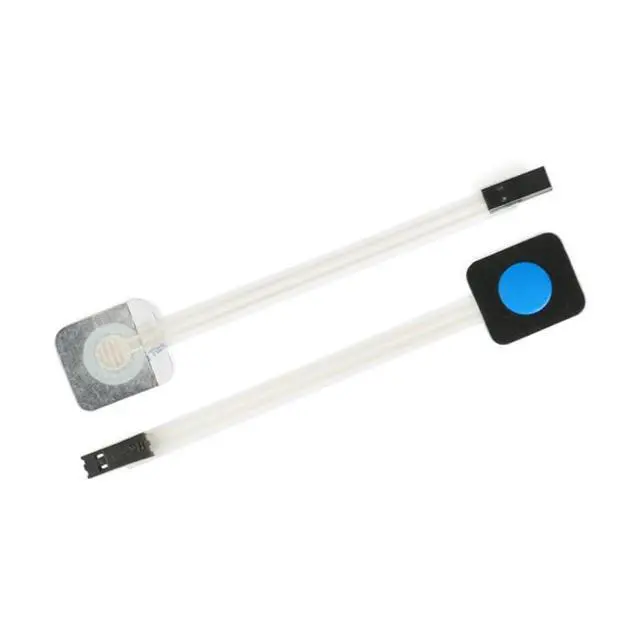 Alt view image 4 of 6 - 3Pcs 1x1 1 Key Membrane Switch Blue MG001AA 1-Key Array Membrane Switch on Off Display Microcontroller Extended Keyboard 2Pin Dupont DIY 23x20x0.8mm