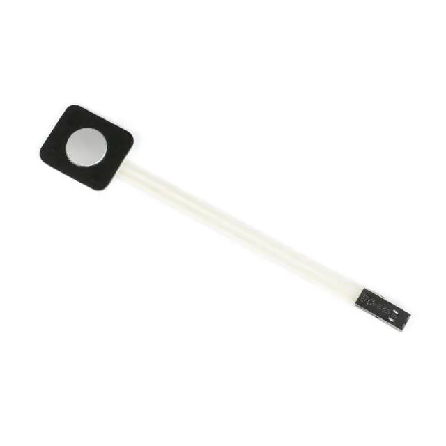 Alt view image 2 of 6 - 3Pcs 1x1 1 Key Membrane Switch Grey MG001AA 1-Key Array Membrane Switch on Off Display Microcontroller Extended Keyboard 2Pin Dupont DIY 23x20x0.8mm