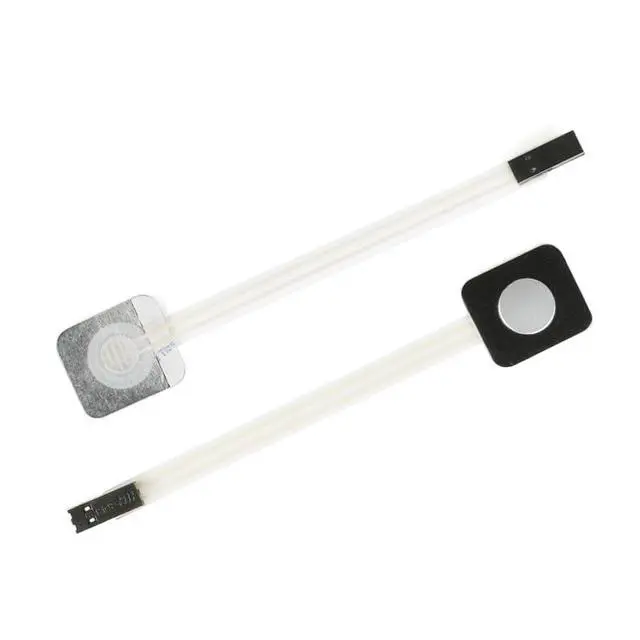 Alt view image 5 of 6 - 3Pcs 1x1 1 Key Membrane Switch Grey MG001AA 1-Key Array Membrane Switch on Off Display Microcontroller Extended Keyboard 2Pin Dupont DIY 23x20x0.8mm