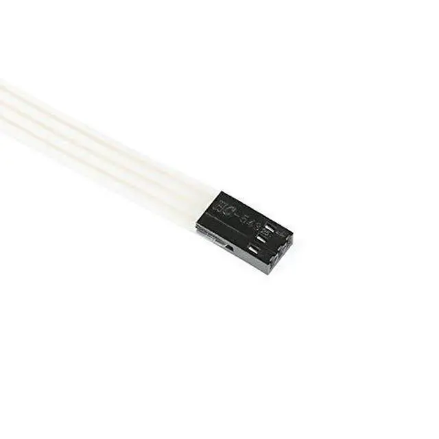 Alt view image 6 of 6 - 5Pcs 1x2 2 Key Membrane Switch MG001F 2-Key Array Membrane Switch on Off Display Microcontroller Extended Keyboard 3Pin Dupont DIY Red Yellow with Symbol 40x20x0.8mm