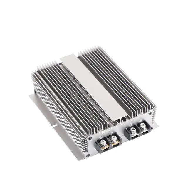 Alt view image 3 of 6 - DC 12V 24V to 5V 100A 500W Auto Buck Power Converter DC Power Transformer | Aluminum Shell; Passive Cooling; Quiet Operation; High Efficiency; 100,000-hour lifespan; With Protection Funtion